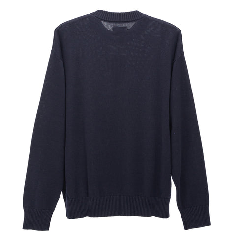 Norse Projects Jonas Cotton Sweater Dark Navy N45-06417004 5711610324138 Back Degli Uberti